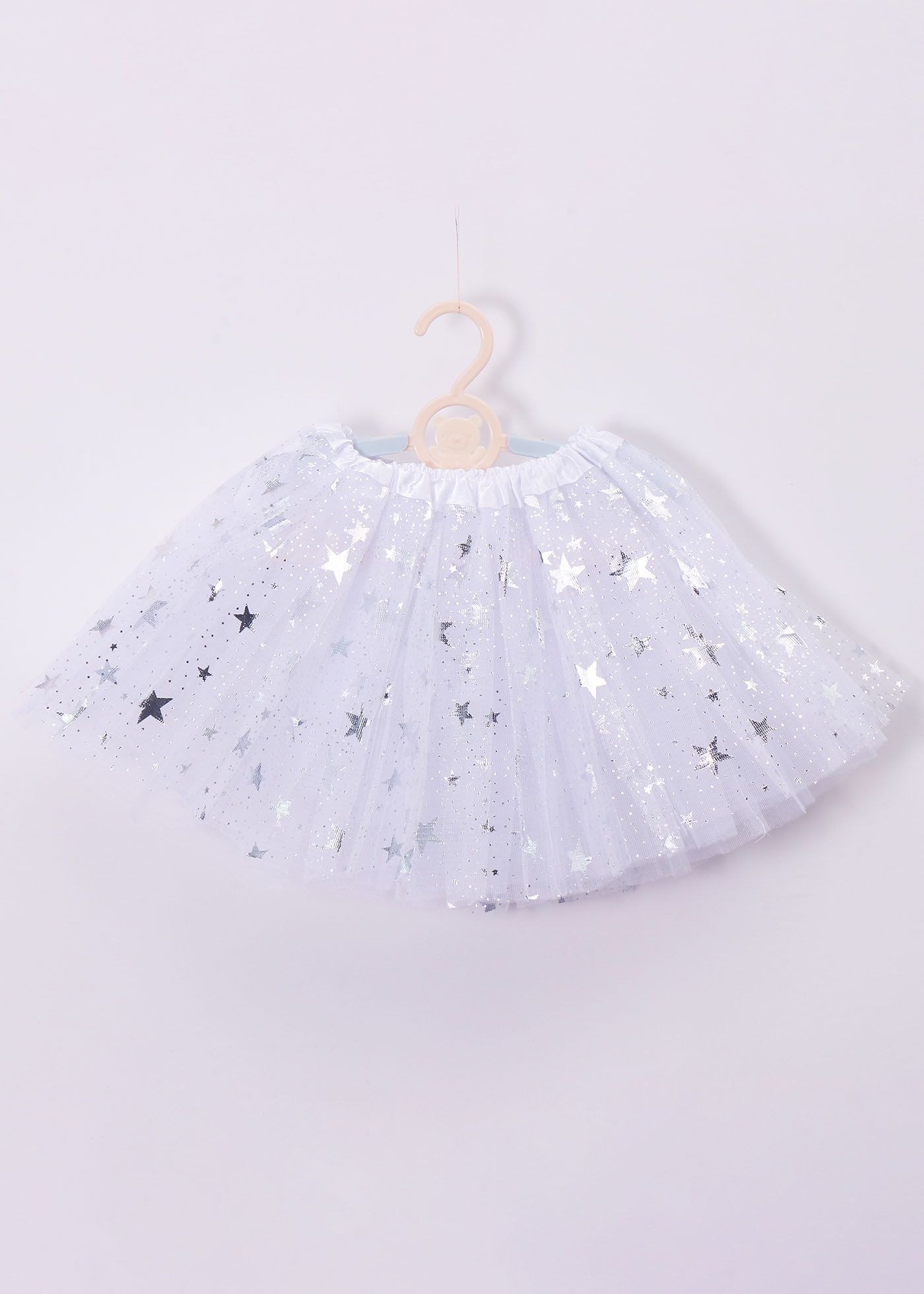 Girls Cute Mesh Tutu Skirt With Star Print Costume For - Temu