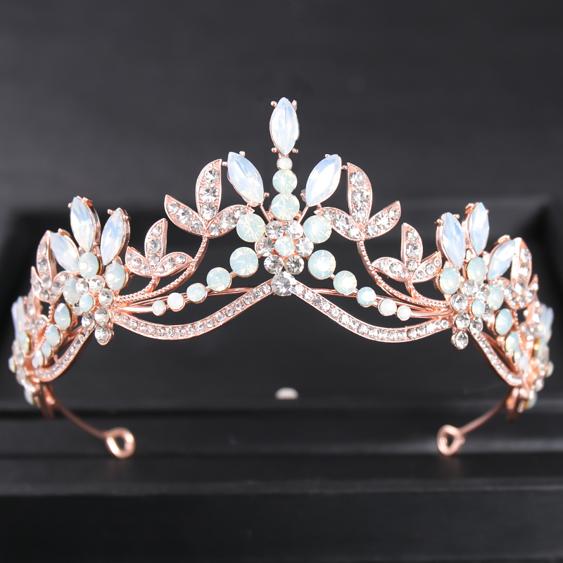 Pastel Night Sky Tiara Rhinestones Clear Milky Temu New Zealand