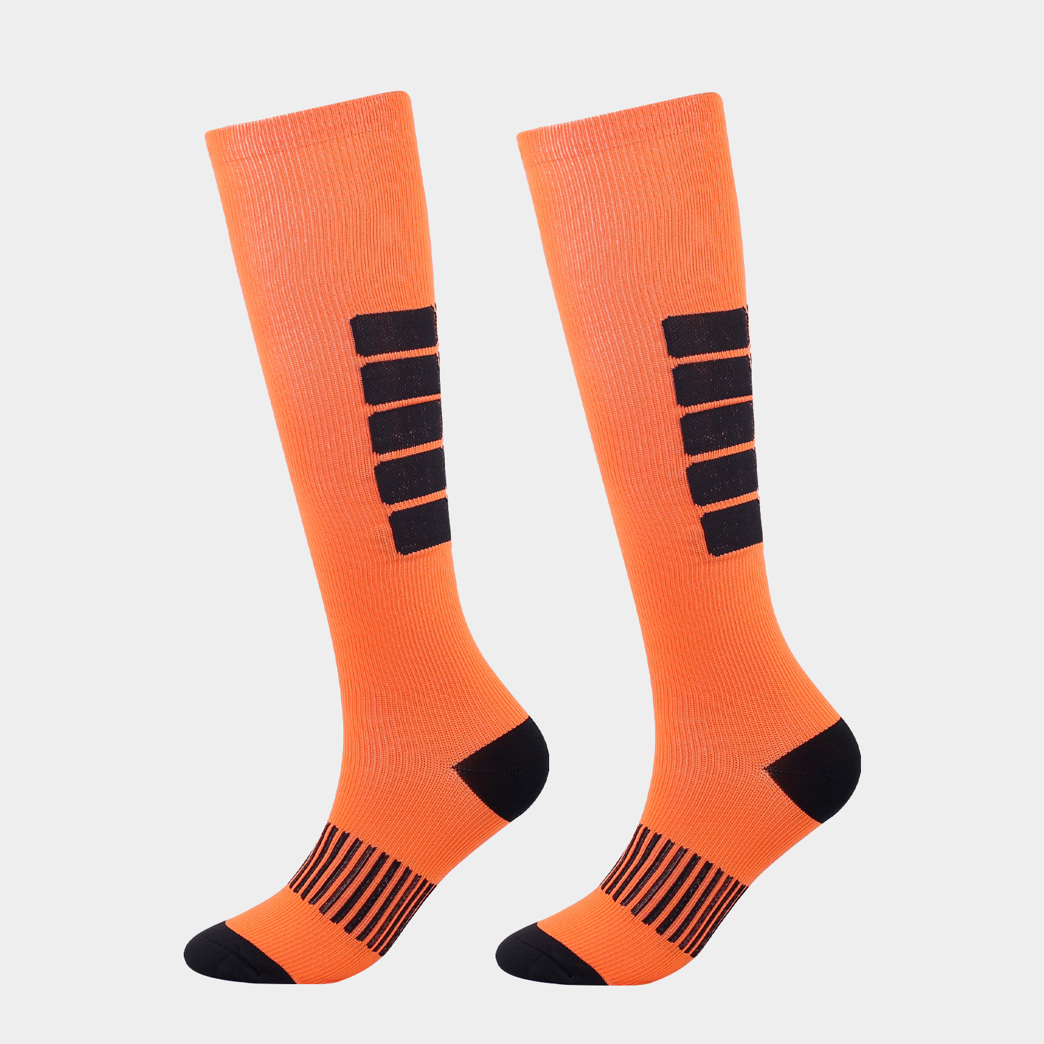 High Performance Compression Socks for Men - Colorful Stripes