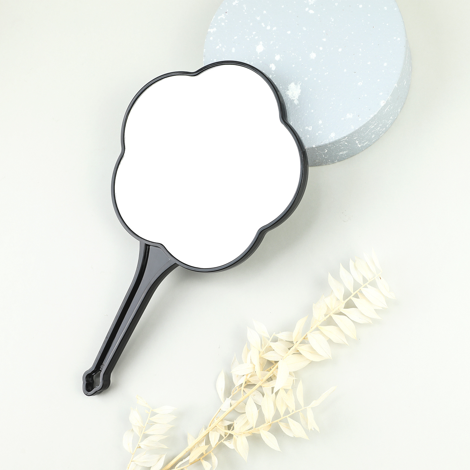 Plastic Hand Mirror Rose Flower Shaped Travel Handheld Temu