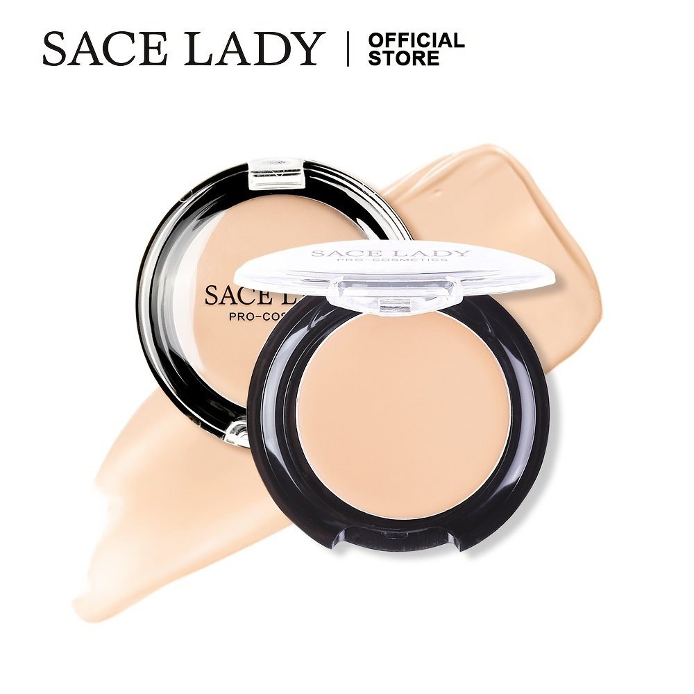 

Sace Lady Full Coverage Concealer Cream Makeup, Waterproof Matte Smooth Concealer Corrector For Dark Spot Under Eye Circles/blemishes