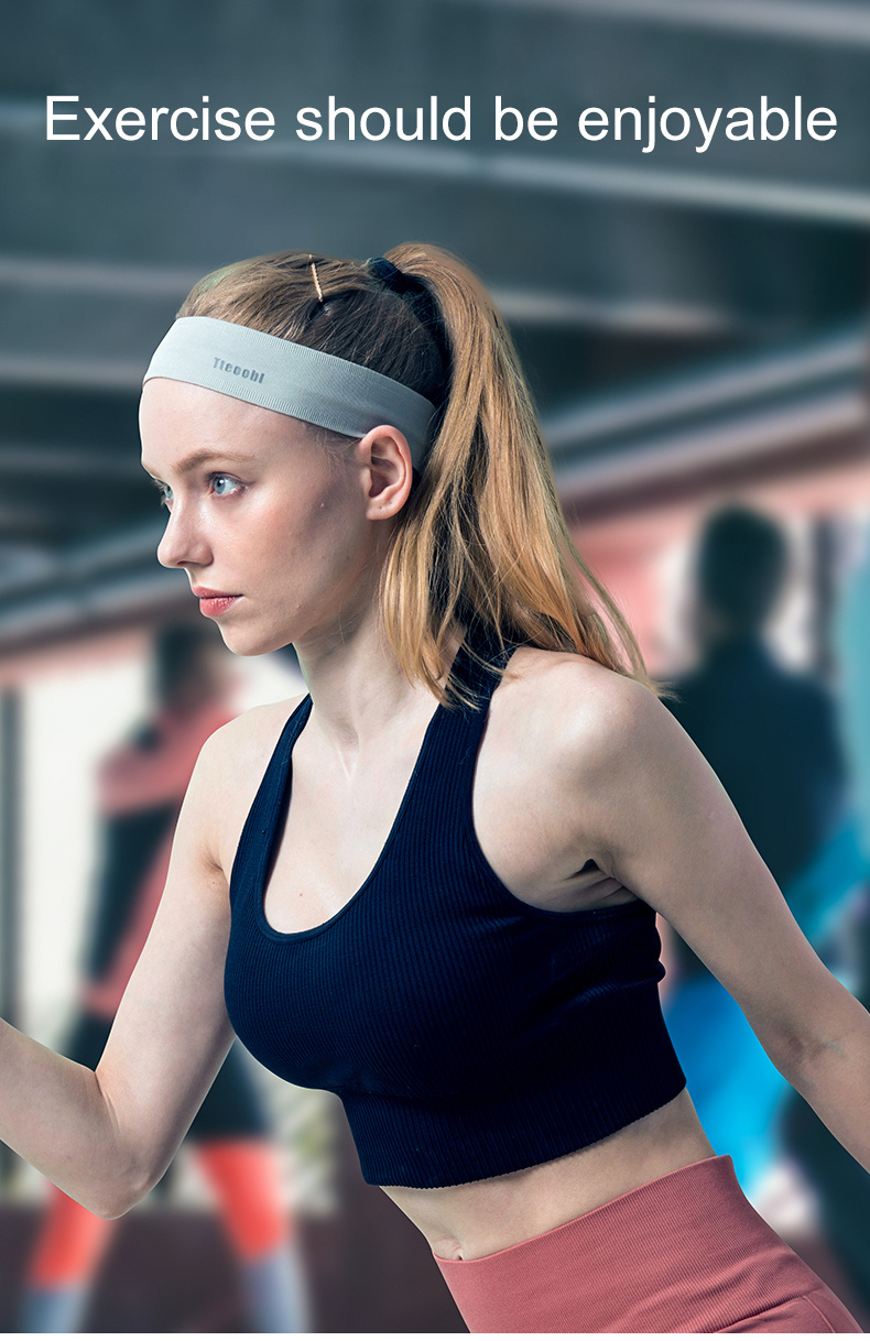 Moisture Wicking Unisex Sport Headband Yoga Running Fitness - Temu Norway