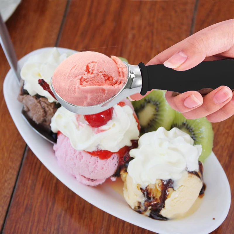 Ice Cream Scoop Stainless Steel Ice Ball Maker Ice Cream Temu