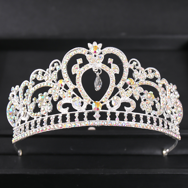 3 Silver Rhinestones Crown