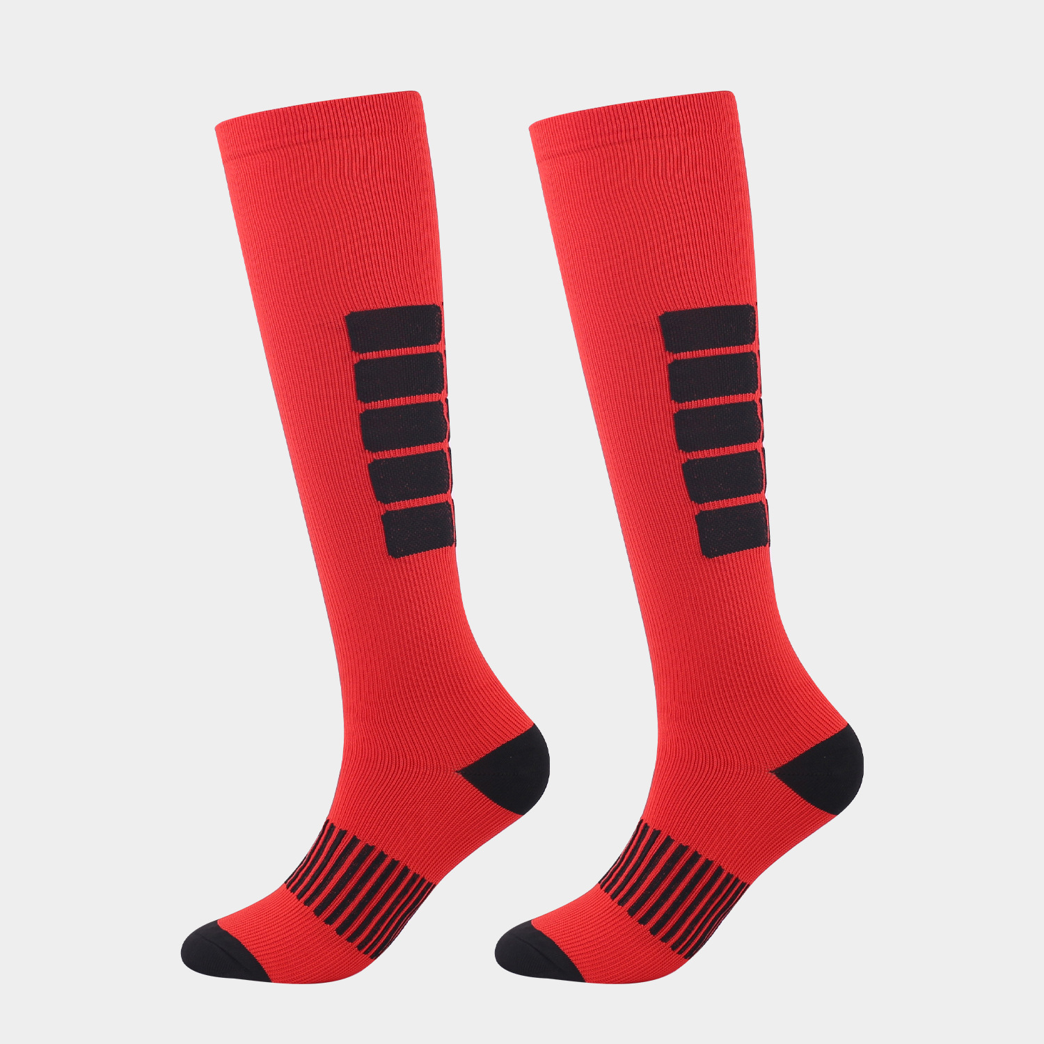 High Performance Compression Socks for Men - Colorful Stripes