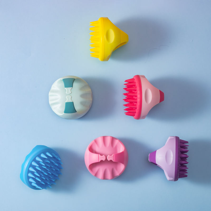Scalp Scrubber Shampoo Brush Massager Clean Scalp Comb Temu