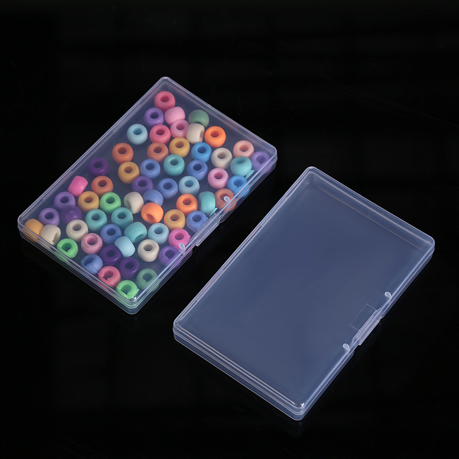 Small Portable Square Plastic Box Perfect Storing Business Temu