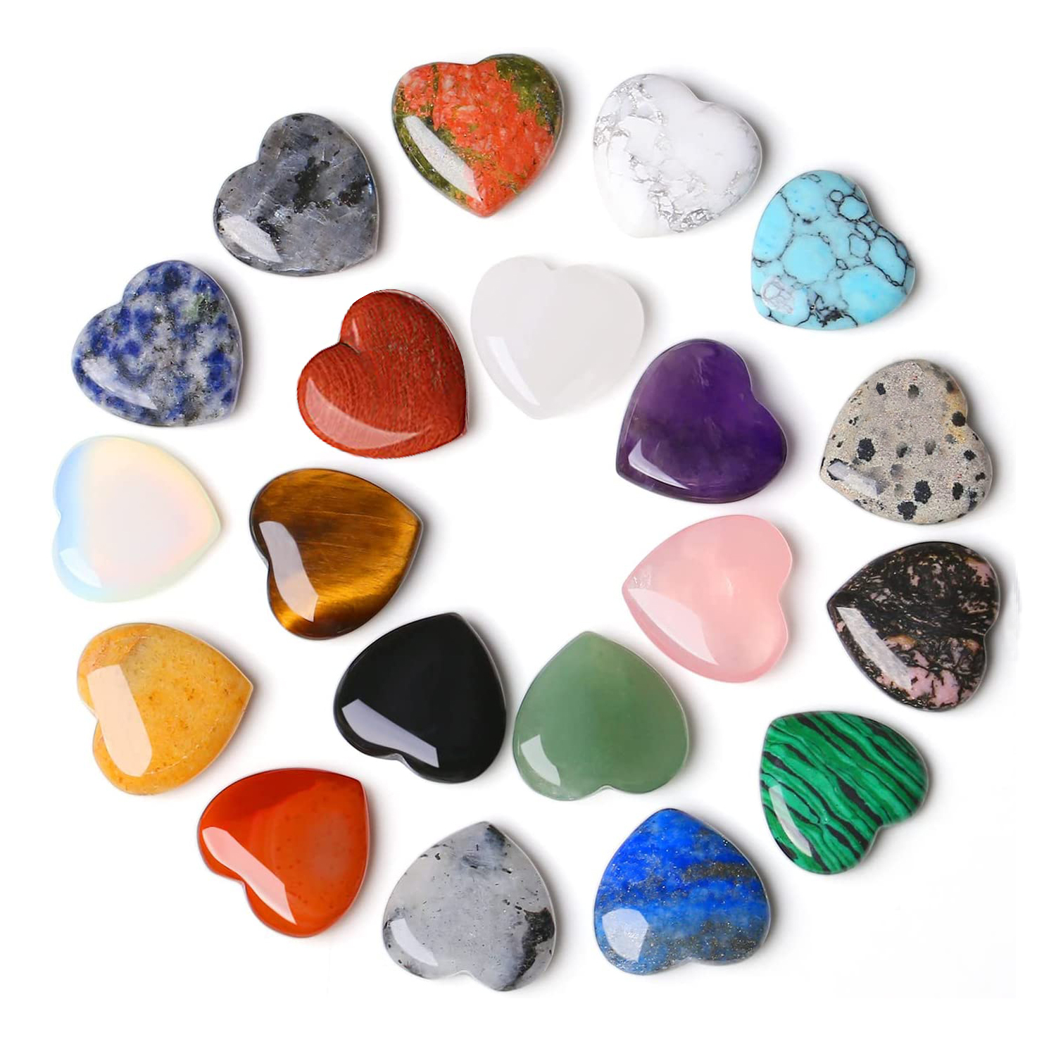 Heart Shaped Big Crystal, Gemstones Crystals Kids