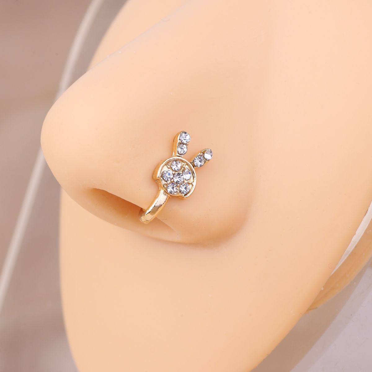 Creative Cartoon Rabbit Gourd Nose Ring A Lady Nose Clip - Clothing, Shoes  & Jewelry - Temu Canada