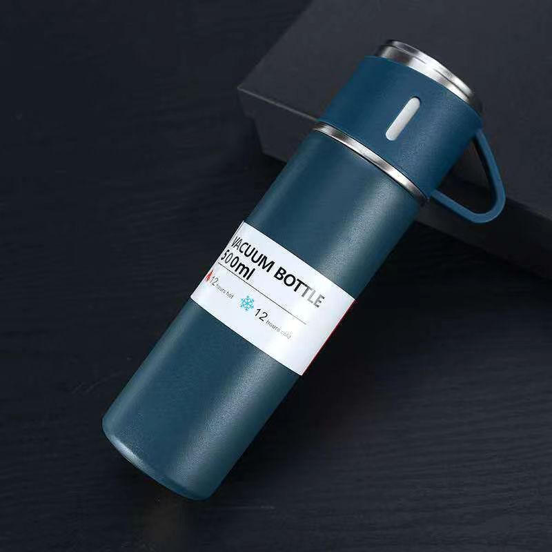 Stainless Steel Thermos Coffee Mug 460ml Double Wall Vacuum