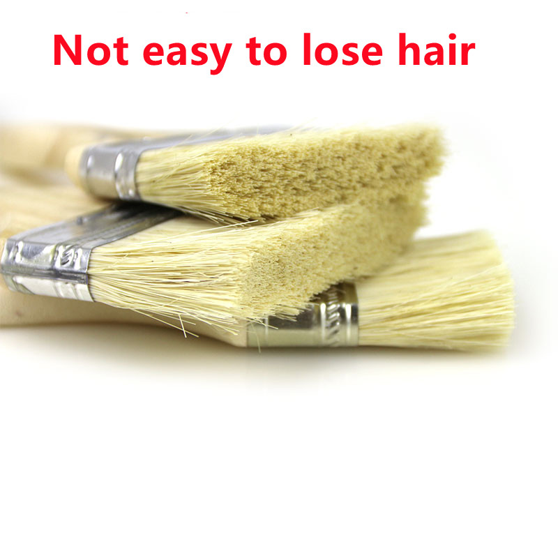 1pc Bristles Paint Brush With Wooden Handle Paint Tools For Wall And