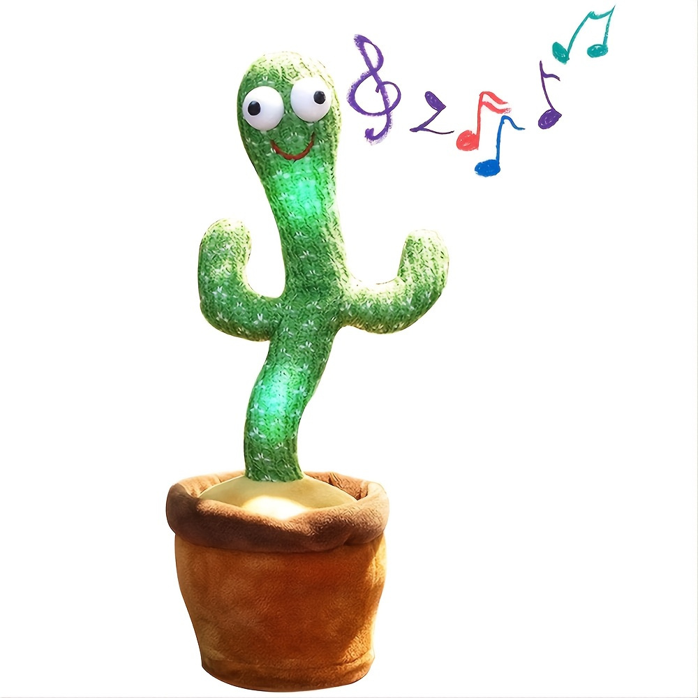 Tanzender Kaktus, sich windender Kaktus, singende, tanzende  Kaktus-Spielzeuge