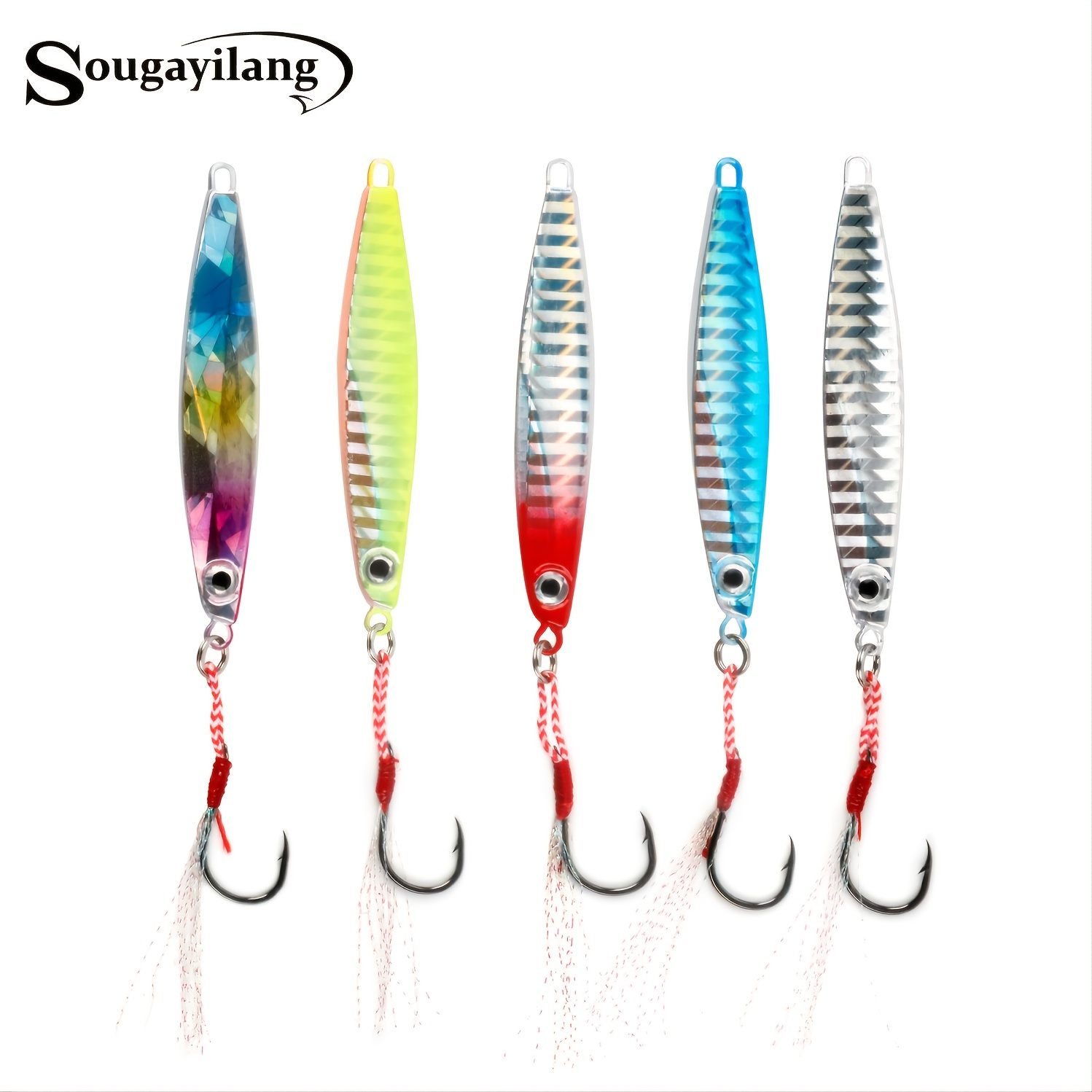 Sougayilang Jigs Fishing Lures Sinking Metal Spoons India