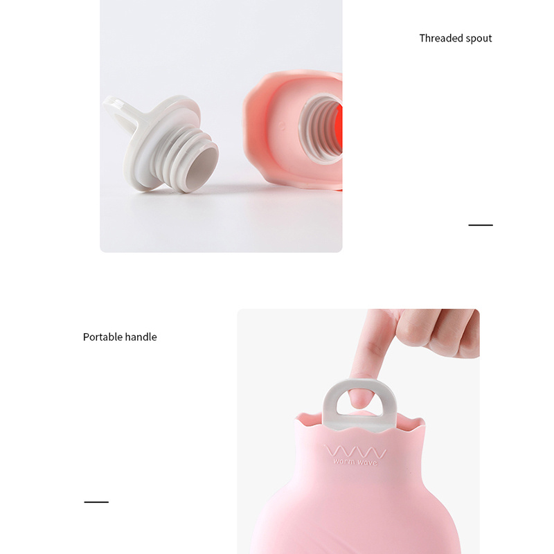 1pc Hot Water Bottle Hand Warmer Tummy Compress Cute Explosion Proof Baby  Warmer Silicone Warm Water Bottle, Don't Miss These Great Deals