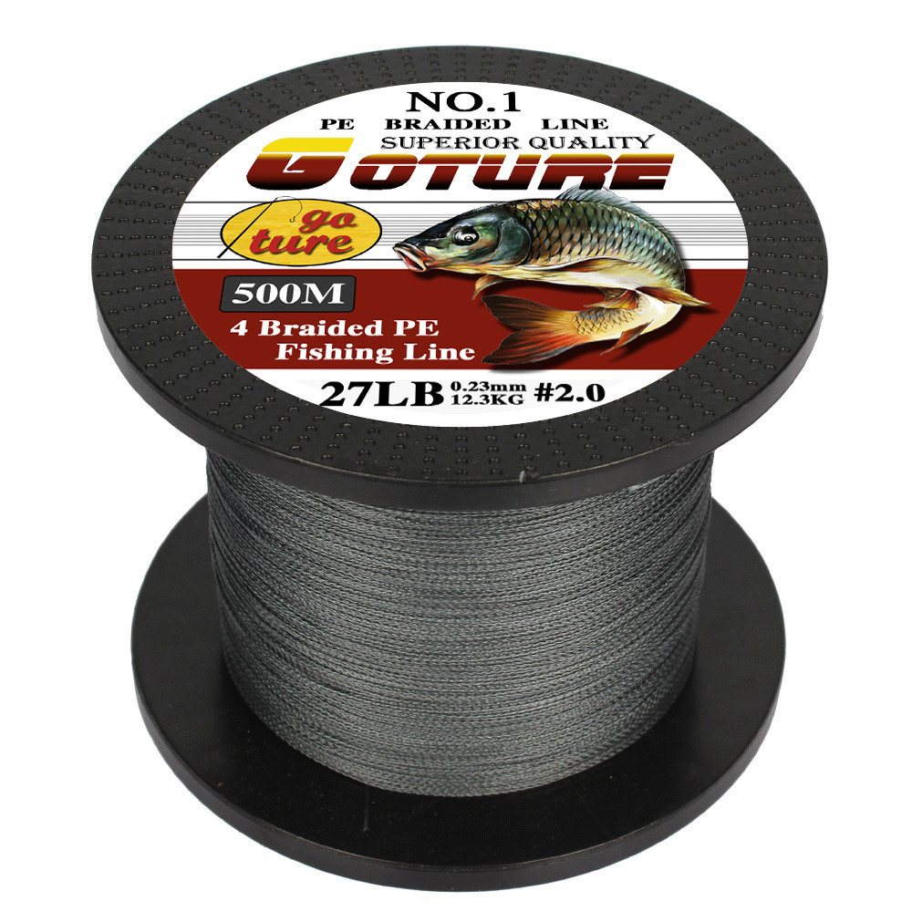 Super Strong 8 strand Pe Fishing Line /546.8yds Woven Round - Temu