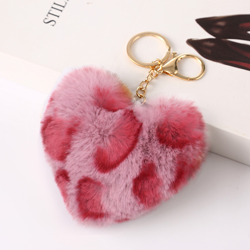 Puffball Owl Faux Fur Pom Pom Keychain Handbag Purse Jewellry Holder  Keyring Backpack Pendants