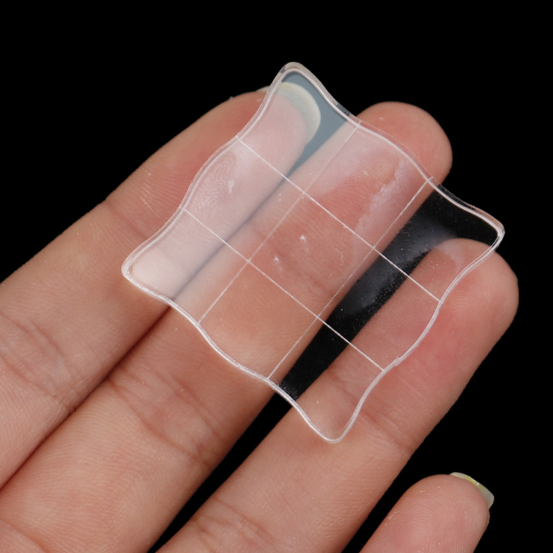 Clear Solid Acrylic Glass Cube Block for Stamp - China Clear Stamp