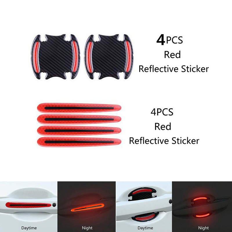 Multipurpose 5cm*300cm Car Reflective Tape Decoration Stickers Car Warning Safety  Reflection Tape Film Auto Reflector Sticker - AliExpress
