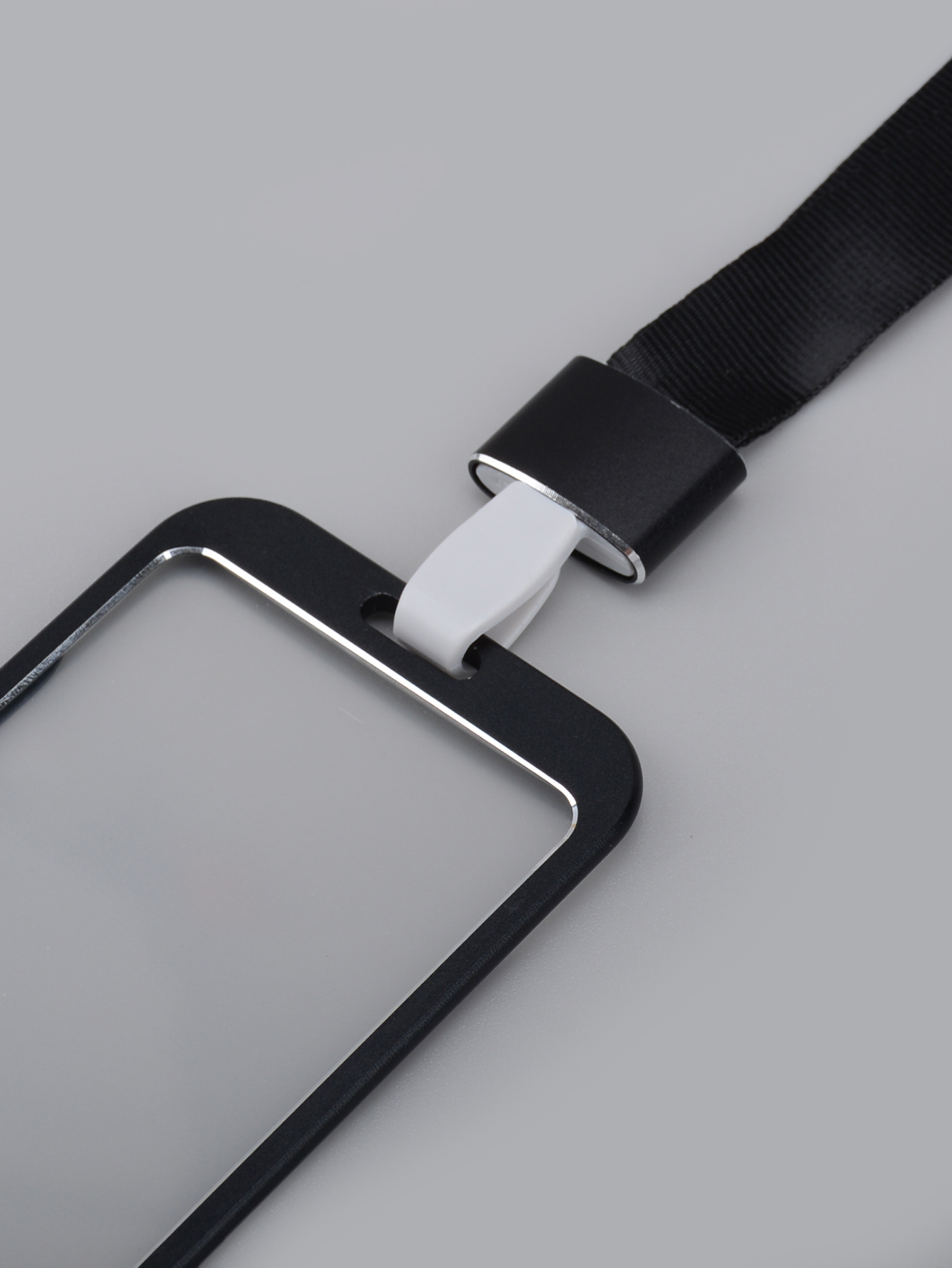 Black Work Id Card Identification Badge Aluminum Alloy Card Temu