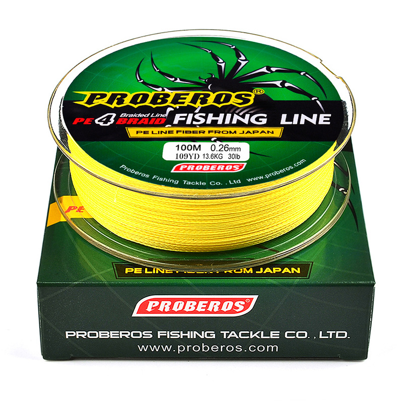  Fishing Lines 300M 100% PE 4 Strand Braided Fishing Line  Multifilament Fishing Line Super Strong for Carp Fishing Wire Fishing Tool  (Color : 4 Stand White, Size : X4-0.12MM-12LB) : Sports & Outdoors