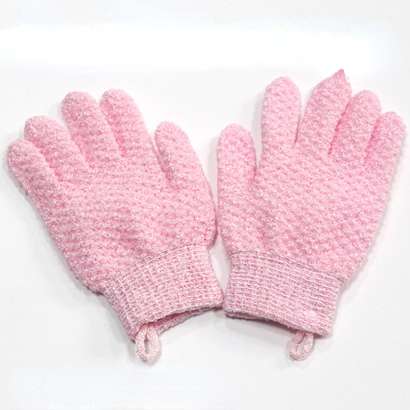 ❣️角質除去 スクラバーグローブ バススクラバー 手袋 スクラブ グレー ❣️角質除去 スクラバーグローブ バススクラバー 手袋 スクラブ グレー