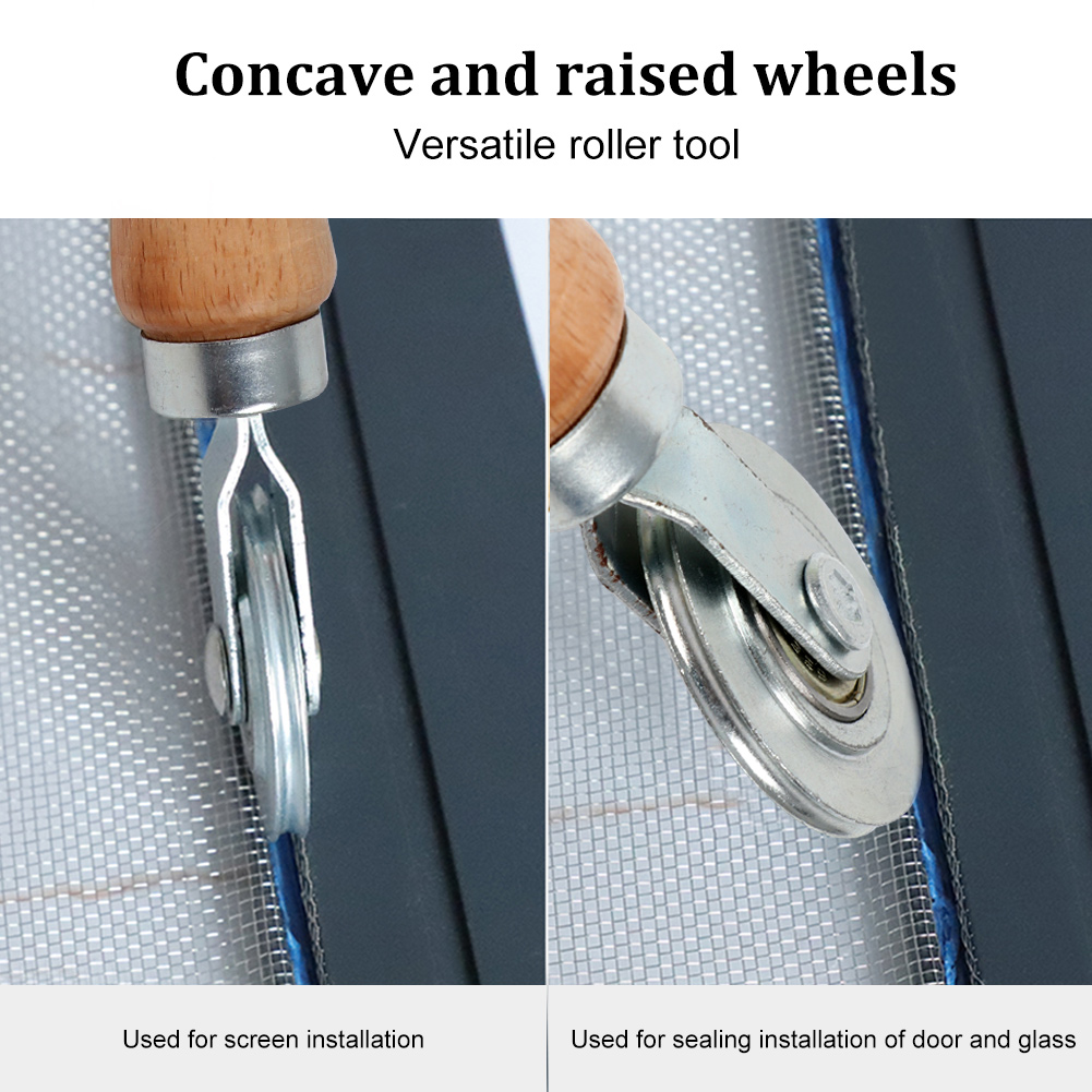 Window Screen Roller Wooden Handle Roller Screen Window Temu