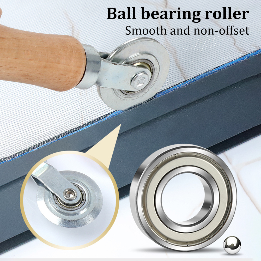 Window Screen Roller Wooden Handle Roller Screen Window Temu