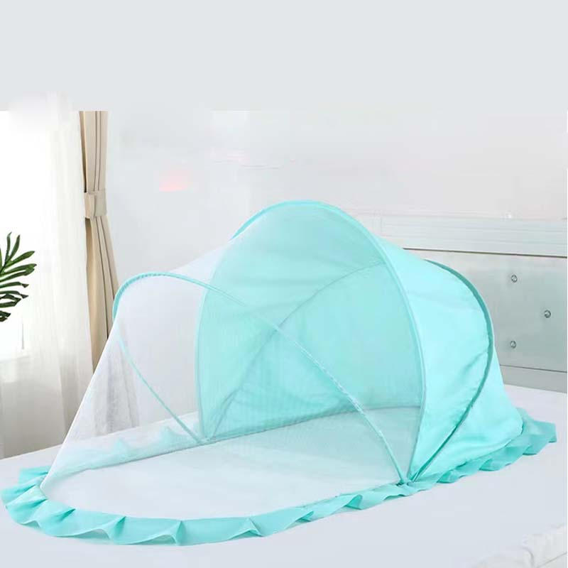 Portable Baby Mosquito Net with Light, Foldable & Windproof
