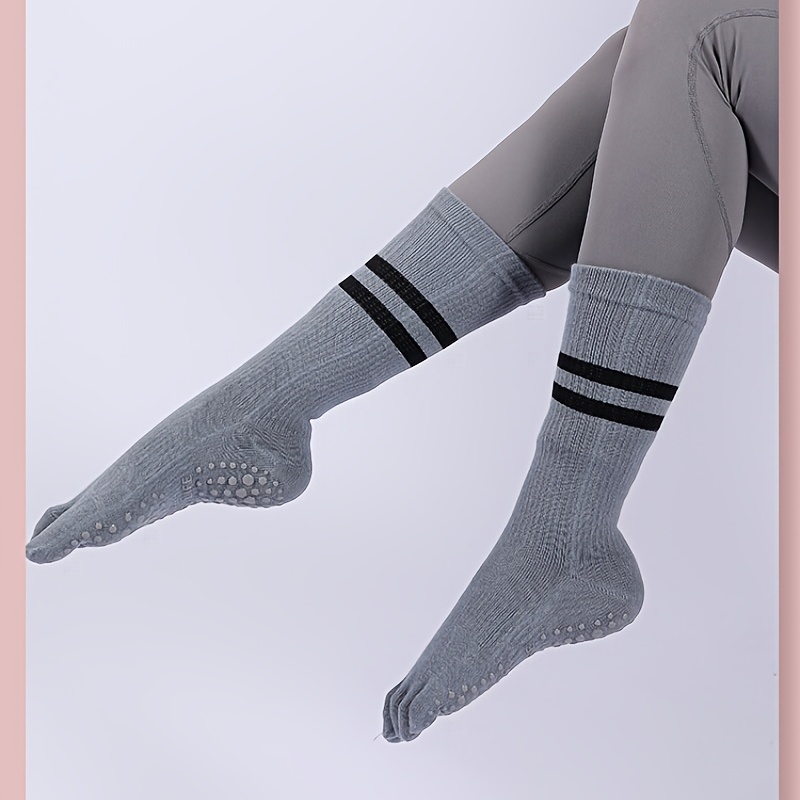 Five finger Rubber Non slip Yoga Socks Pure Cotton Five - Temu