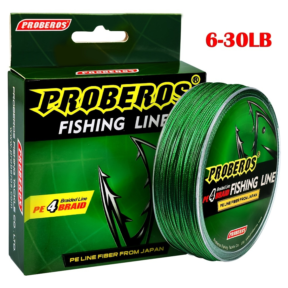 Proberos Braided 100m 328ft Clear Pe Fishing Line 6 30lb - Temu Canada