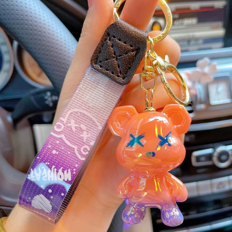 women for car keys cover cute keychains accessories strap