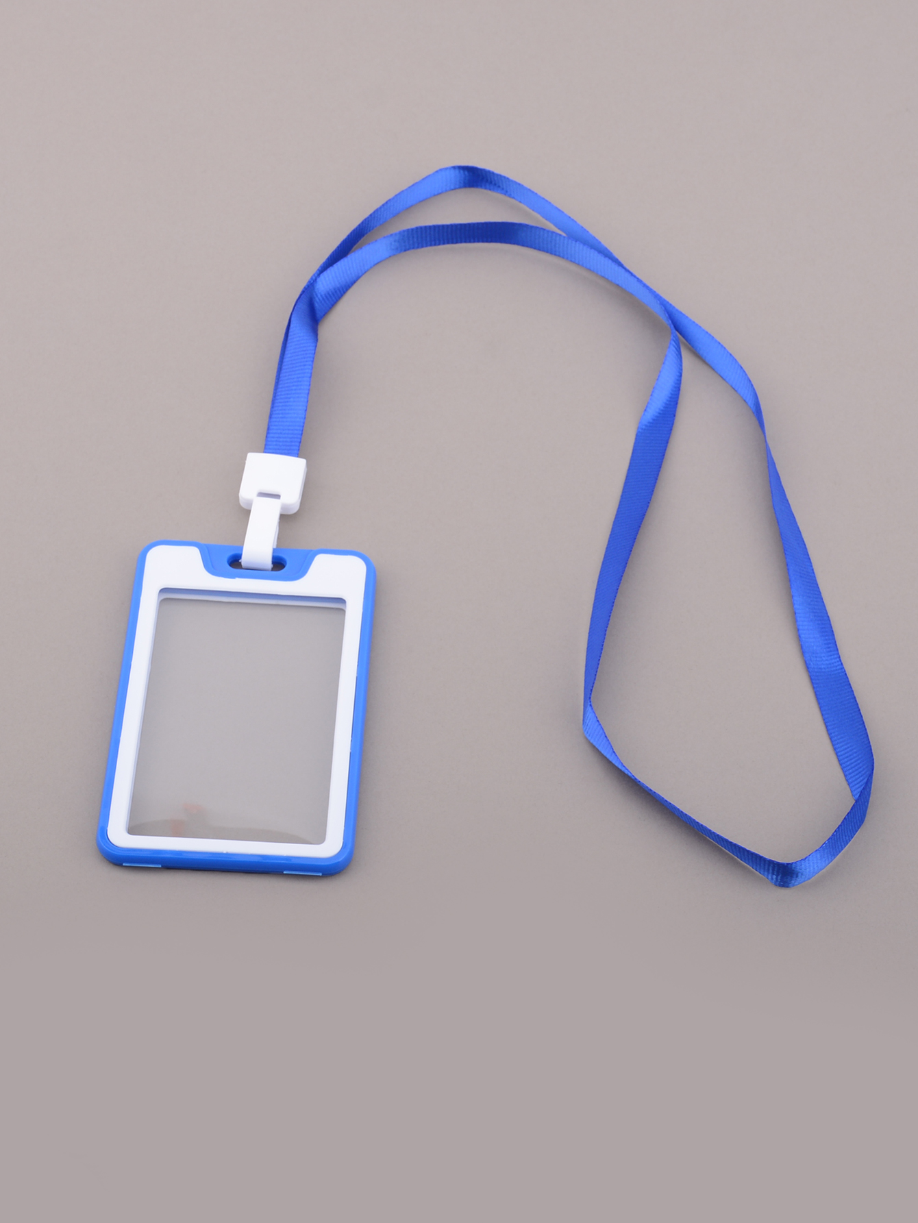 Blue White Campus Card Student Lunch Card Holder Id Card - Temu