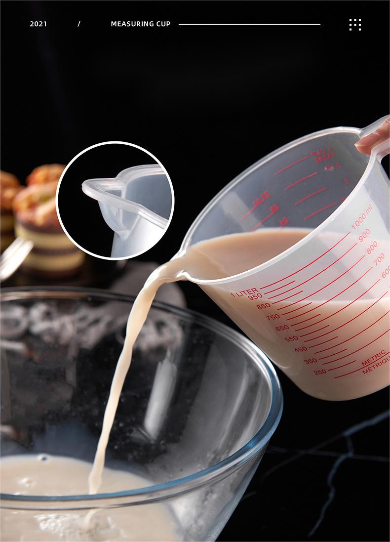 Plastic Measuring Cup Bpa Free Measuring Cup Spout Handle Temu