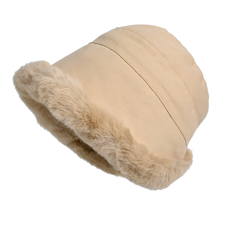 Multi Layer Plus Fur Hat, Fisherman Hat, Ear Protection