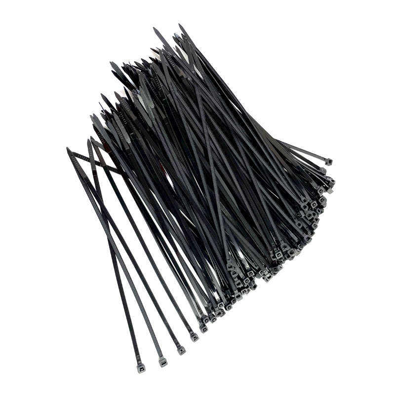 Bridas Para Cables De Nailon Negro De 100 Uds., Bridas Para Cables  Autoblocantes De Plástico, Bridas De Fácil Extracción Con Hebilla A Presión  Fuerte - Temu