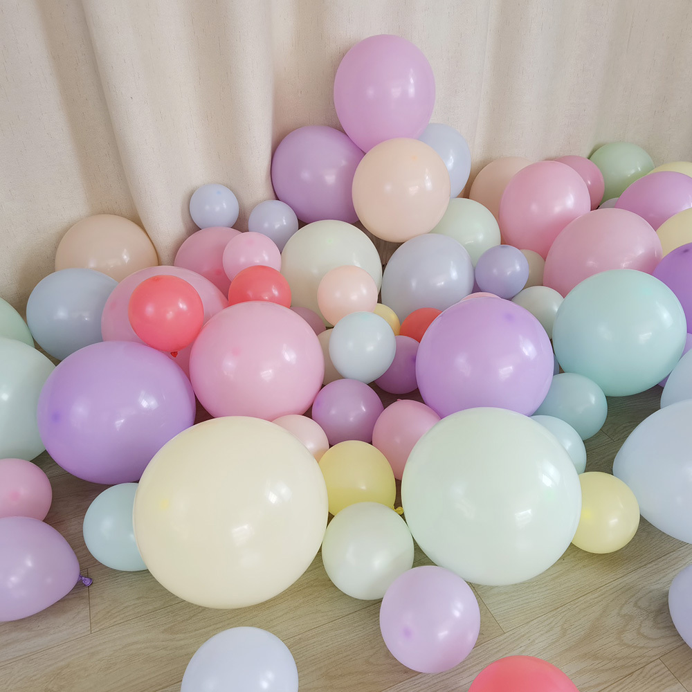 Mini globos de látex pastel de 5 pulgadas, 200 unidades, globos de látex de  colores pastel surtidos para bodas, cumpleaños, baby shower, suministros