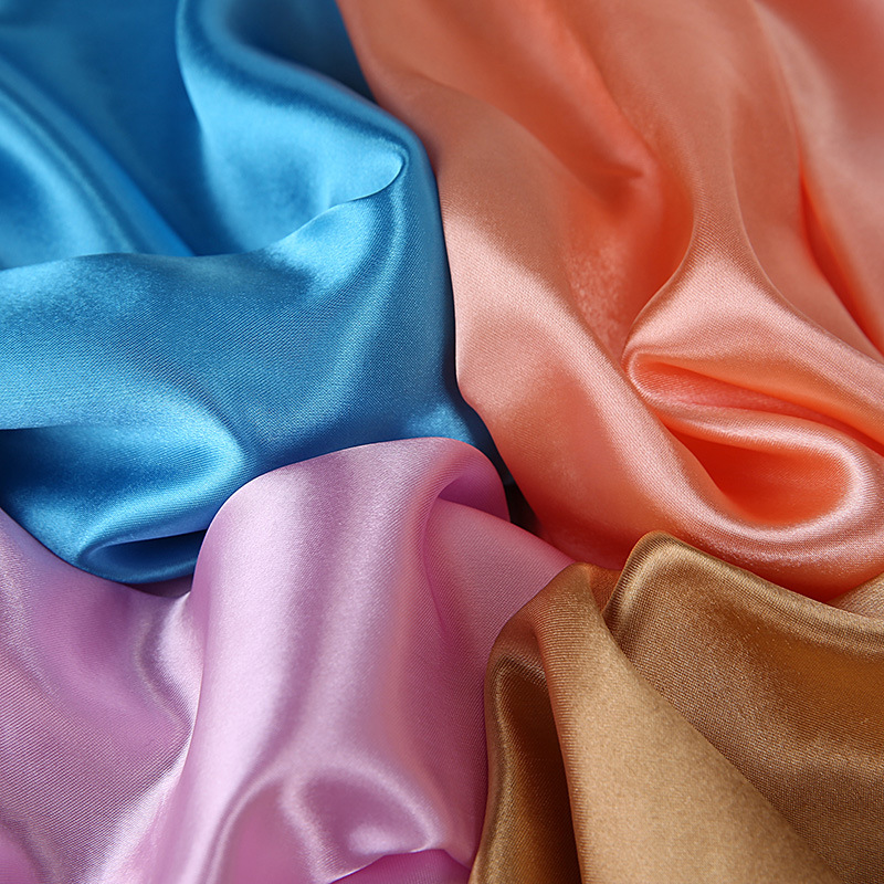 Imitation Silk Scarf Square Scarf Satin Headscarf Neck Scarves For Women  And Girls - Temu