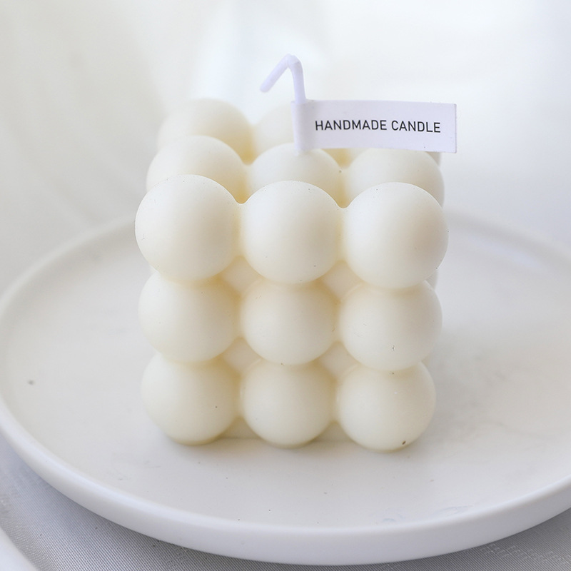 Bubble Candle - Cube Soy Wax Candles