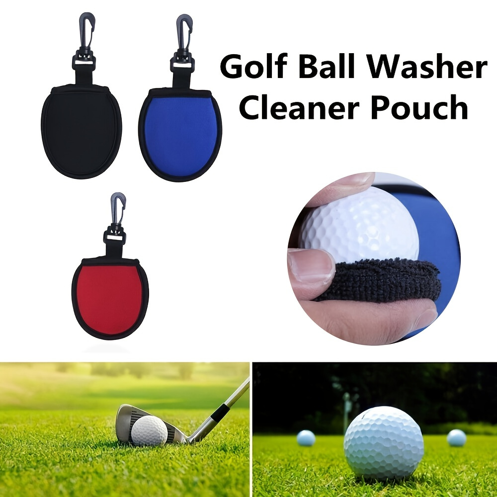 Golf Ball Holder Bag Waist Pouch W/Hook Clip Tool