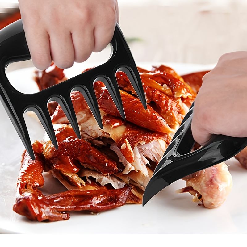 2pcs Plain Meat Shredder Meat Claws Bear Claw Meat Divider BBQ Meat Ripper
