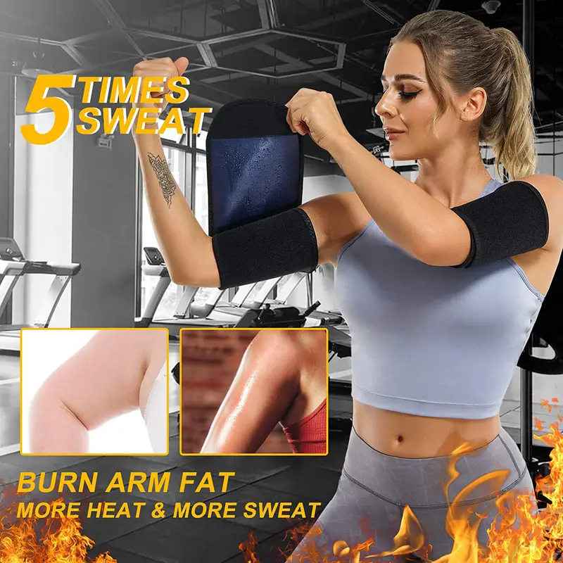 fit up to 65kg 1pc thin arm trimmers for women sauna sweat arm details 4