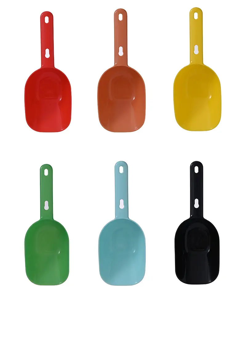 1 peça colher de comida para animais de estimação de cor doce para cachorro, gato, detalhes de cores aleatórias 9