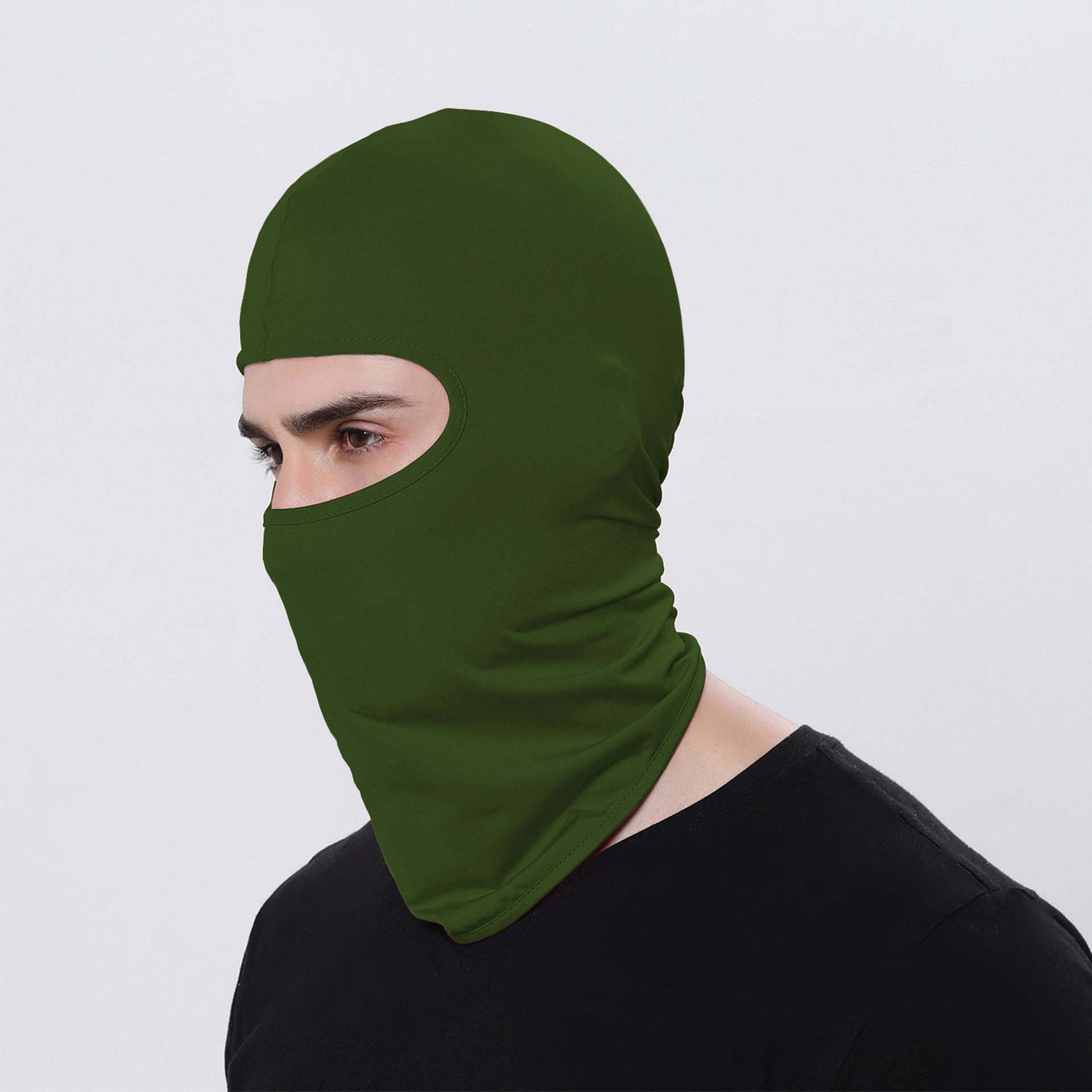 Solid Color Distressed Balaclava Mask Full Face Cover - Temu