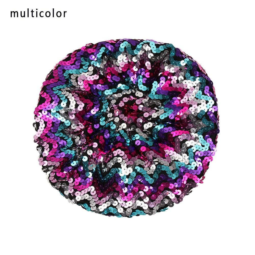 New Fashion Women Glitter Sequins Beret Personality Dance - Temu