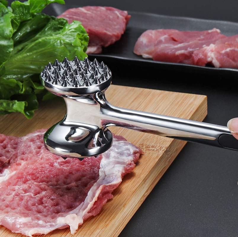 Kitchen Meat Tenderizer Tool, Heavy Duty Meat Mallet, Meat Hammer, Metal Meat  Pounder, Kitchen Gadgets, Kitchen Accessories - Temu