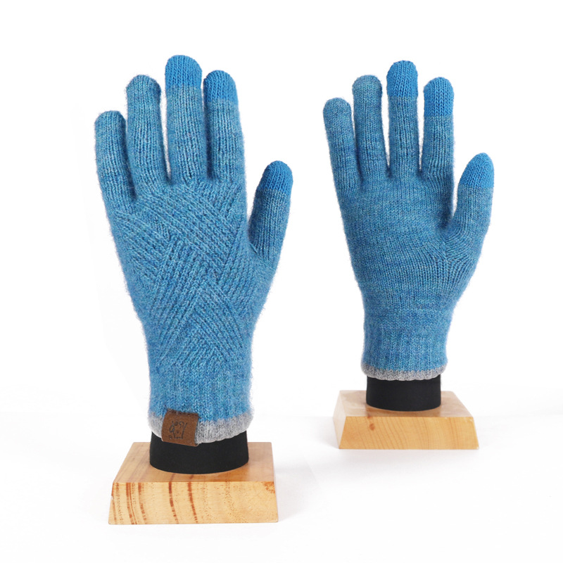 Patucos y guantes de lana adulto unisex artesanal para regalo.