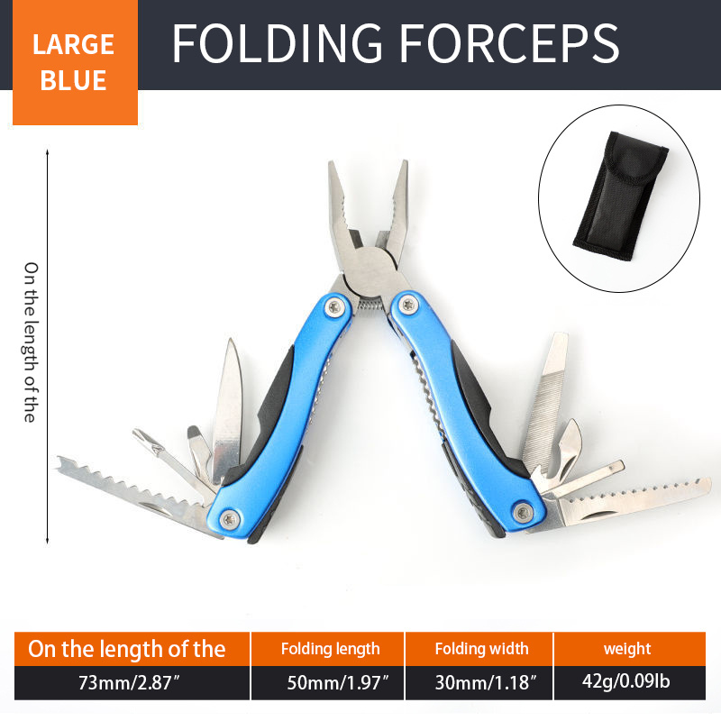 13 In 1 Multi Plier Folding Knife Pliers Hand Tool Screwdriver