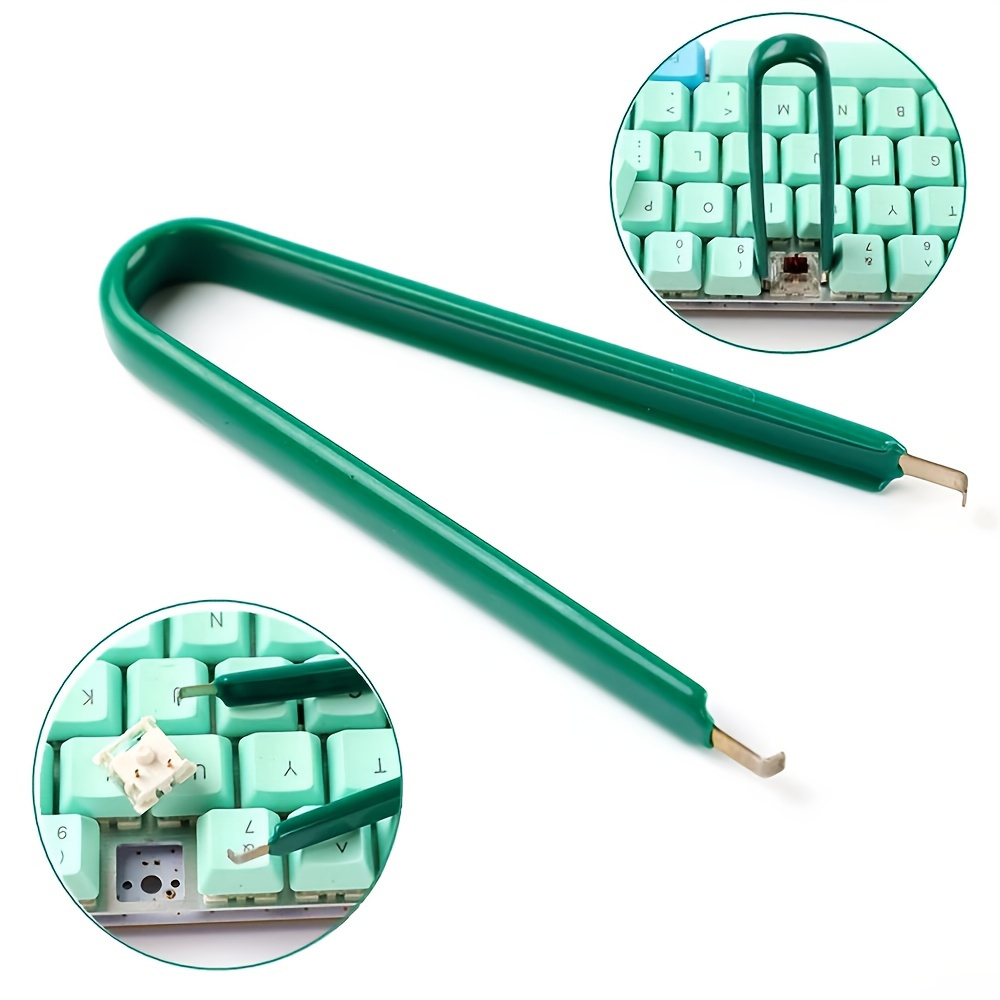 Mechanical Keyboard Cleaning Tool Set Key Puller Laptop Cleaning Sludge  Cleaning and Disassembly Steel Wire Keycap Switch Puller