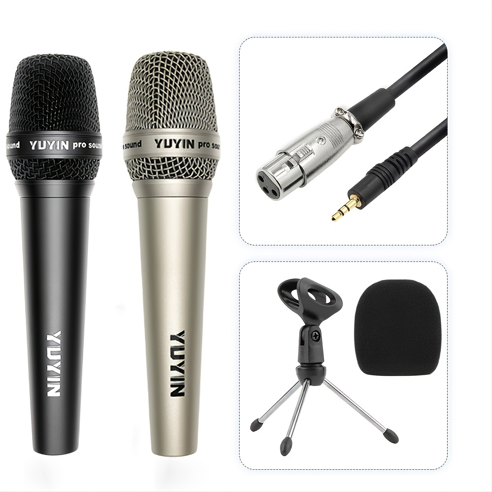 Professional Capacitive Recording Microphone Computer Live Singing