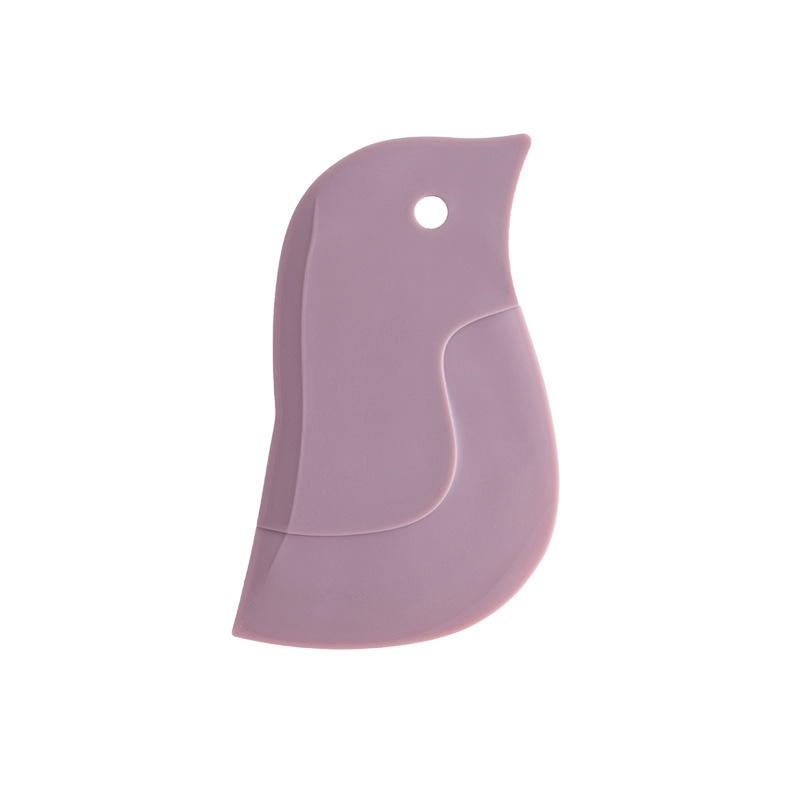 1pc Penguin-shaped Soft Scraper, Household Kitchen Scraper